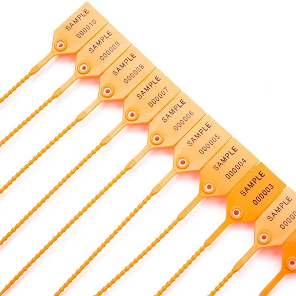 Plasttätningar fraktmärken