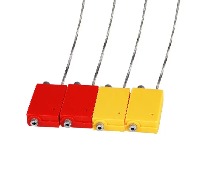 Zinklegering Tamper Proof Taggar Kabelförsegling