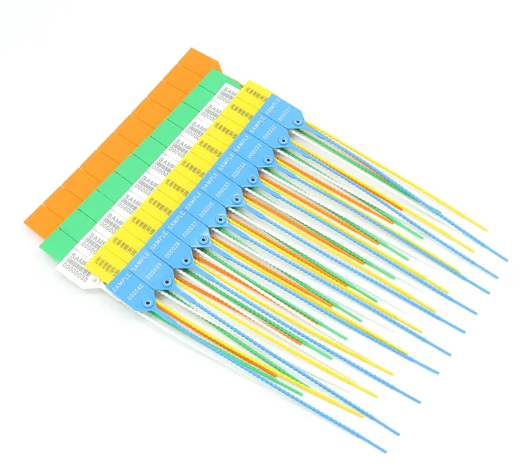 Plasttätning med serienummer