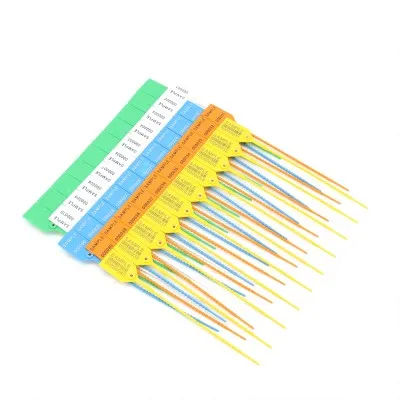 Dra tätt plastsäkerhetsförsegling